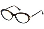 Okulary korekcyjne Tom Ford FT5675-B 052 Owalne Havana