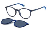 Okulary korekcyjne Polaroid PLD6137/CS PJP/C3 Polarized Okrągłe Niebieskie