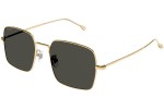 Okulary przeciwsłoneczne Gucci GG1184S 001 Kwadratowe Złote
