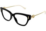 Okulary korekcyjne Gucci GG1205O 001 Prostokątne Czarne