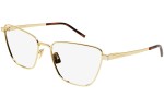 Ochelari Saint Laurent SL551OPT 003 Cat Eye Aurii