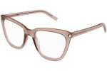 Okulary korekcyjne Saint Laurent SL548 SLIM OPT 003 Kocie oczy Brązowe
