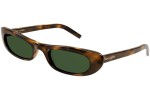 Okulary przeciwsłoneczne Saint Laurent SL557 SHADE 002 Owalne Havana