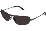 Okulary przeciwsłoneczne Balenciaga BB0245S 001 Prostokątne Czarne