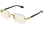 Okulary przeciwsłoneczne Gucci GG1221S 005 Tiny Złote