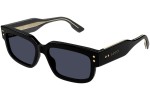 Okulary przeciwsłoneczne Gucci GG1218S 001 Kwadratowe Czarne