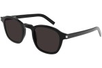 Okulary przeciwsłoneczne Saint Laurent SL549 SLIM 001 Okrągłe Czarne