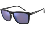 Okulary przeciwsłoneczne Arnette Shyguy AN4283 01/22 Polarized Kwadratowe Czarne