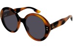 Okulary przeciwsłoneczne Gucci GG1081S 002 Okrągłe Havana