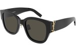 Okulary przeciwsłoneczne Saint Laurent SLM95/K 001 Kocie oczy Czarne