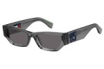 Okulary przeciwsłoneczne Tommy Jeans TJ0093/S KB7/IR Kocie oczy Szare