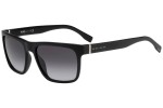 Okulary przeciwsłoneczne BOSS BOSS0727/N/S 003/9O Polarized Kwadratowe Czarne