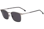 Okulary przeciwsłoneczne BOSS BOSS1122/S R81/IR Browline Srebrne