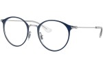 Okulary korekcyjne Ray-Ban Junior RY1053 4085 Okrągłe Niebieskie