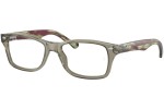 Okulary korekcyjne Ray-Ban Junior RY1531 3925 Prostokątne Zielone