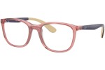 Okulary korekcyjne Ray-Ban Junior RY1620 3921 Kwadratowe Różowe