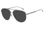 Okulary przeciwsłoneczne BOSS BOSS1296/F/S R80/M9 Polarized Pilotki (Aviator) Srebrne