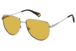 Okulary przeciwsłoneczne Polaroid PLD6196/S/X 6LB/MU Polarized Owalne Srebrne