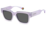 Okulary przeciwsłoneczne Polaroid PLD6198/S/X 789/M9 Polarized Kwadratowe Fioletowe