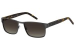 Okulary przeciwsłoneczne Tommy Hilfiger TH1974/S SVK/HA Kwadratowe Srebrne