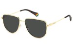 Okulary przeciwsłoneczne Polaroid PLD6196/S/X J5G/M9 Polarized Owalne Złote
