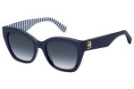 Okulary przeciwsłoneczne Tommy Hilfiger TH1980/S S6F/08 Kwadratowe Niebieskie