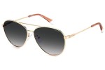 Okulary przeciwsłoneczne Polaroid PLD4142/G/S/X DDB/WJ Polarized Pilotki (Aviator) Złote