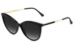 Okulary przeciwsłoneczne Jimmy Choo BELINDA/S 807/9O Kocie oczy Czarne