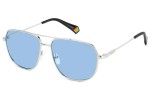 Okulary przeciwsłoneczne Polaroid PLD6195/S/X 010/C3 Polarized Pilotki (Aviator) Srebrne