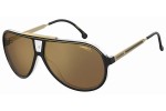 Okulary przeciwsłoneczne Carrera CARRERA1050/S 2M2/YL Pilotki (Aviator) Czarne