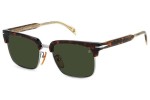 Okulary przeciwsłoneczne David Beckham DB1119/G/S 3MA/QT Browline Havana