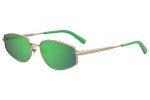 Okulary przeciwsłoneczne Chiara Ferragni CF7025/S PEF/Z9 Prostokątne Złote