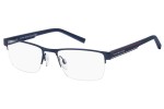 Okulary korekcyjne Tommy Hilfiger TH1996 FLL Prostokątne Niebieskie