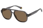 Слънчеви очила Polaroid PLD6193/S KB7/SP Polarized Пилотни Сива