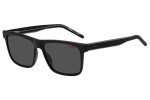 Okulary przeciwsłoneczne HUGO HG1242/S 807/IR Kwadratowe Czarne