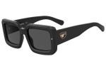Okulary przeciwsłoneczne Chiara Ferragni CF7022/S 807/IR Prostokątne Czarne