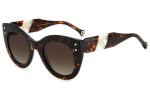 Okulary przeciwsłoneczne Carolina Herrera HER0127/S C9K/HA Kocie oczy Havana