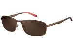 Okulary przeciwsłoneczne Carrera Carrera8012/S J8P/SP Polarized Prostokątne Brązowe