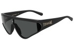 Okulary przeciwsłoneczne Chiara Ferragni CF7021/S 807/IR Pojedyncze | Shield Czarne