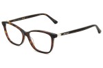 Okulary korekcyjne Jimmy Choo JC377 086 Prostokątne Havana