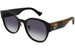 Okulary przeciwsłoneczne Gucci GG1304SK 001 Okrągłe Czarne