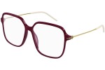 Okulary korekcyjne Gucci GG1271O 003 Kwadratowe Brązowe