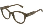Okulary korekcyjne Chloe CH0163O 008 Okrągłe Zielone