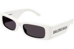Okulary przeciwsłoneczne Balenciaga BB0260S 003 Prostokątne Białe