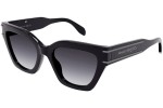 Okulary przeciwsłoneczne Alexander McQueen AM0398S 001 Kwadratowe Czarne