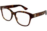 Okulary korekcyjne Gucci GG1340O 002 Kwadratowe Havana