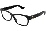 Okulary korekcyjne Gucci GG1341O 001 Prostokątne Czarne