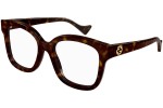 Okulary korekcyjne Gucci GG1258O 005 Kwadratowe Havana