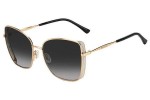 Okulary przeciwsłoneczne Jimmy Choo ALEXIS/S 000/9O Kwadratowe Złote