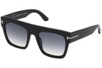 Napszemüvegek Tom Ford FT0847 01B Flat Top Fekete